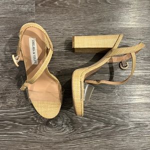 Chelsea and Violet Size 7.5 CV-SONYA CLEAR